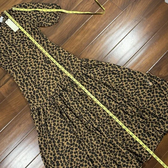 Never Fully Dressed Size US 4 / UK 8 EU 36 Leopard Print Sheer Lucia‎ Dress - Picture 5 of 12